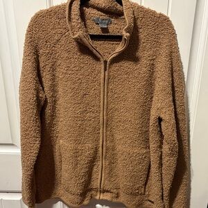 Natural Reflections Tan Sherpa Jacket